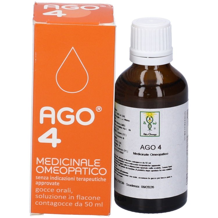 Igeakos Ago 4 Gocce Omeopatiche per Loggia Acqua 50ml Igeakos Ago 4 Gocce Omeopatiche per Loggia Acqua 50ml