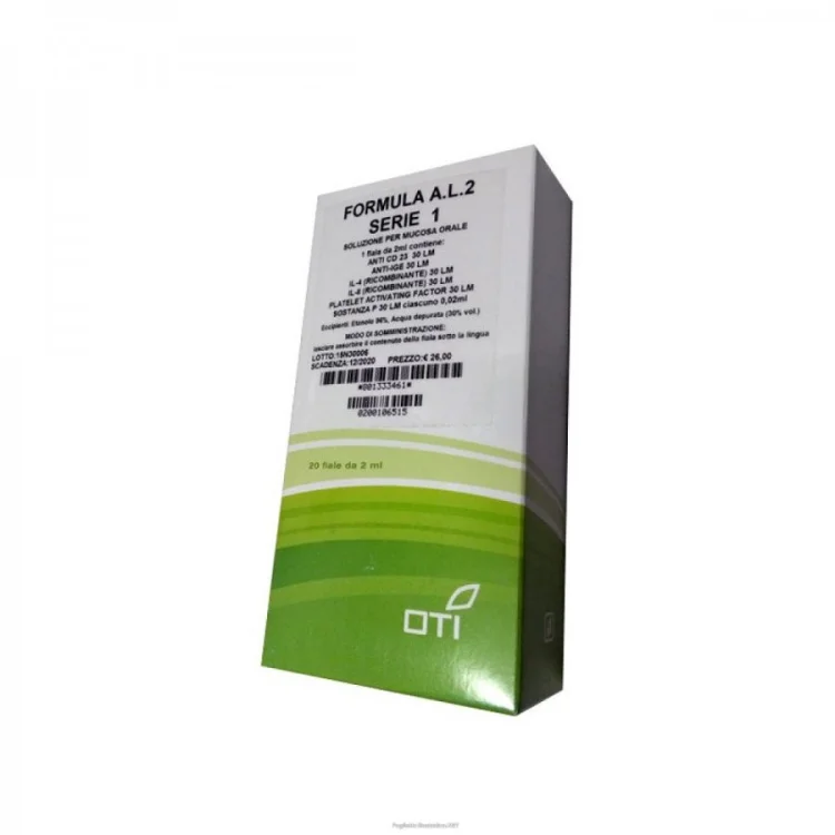 Oti Formula Al 2 Serie 1: Omeopatico in 20 Fiale Idroalcoliche Oti Formula Al 2 Serie 1: Omeopatico in 20 Fiale Idroalcoliche