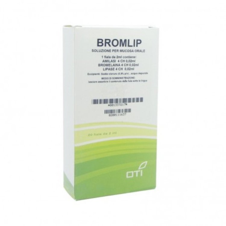 Oti Bromlip Composto Omeopatico per Digestione 20 Fiale