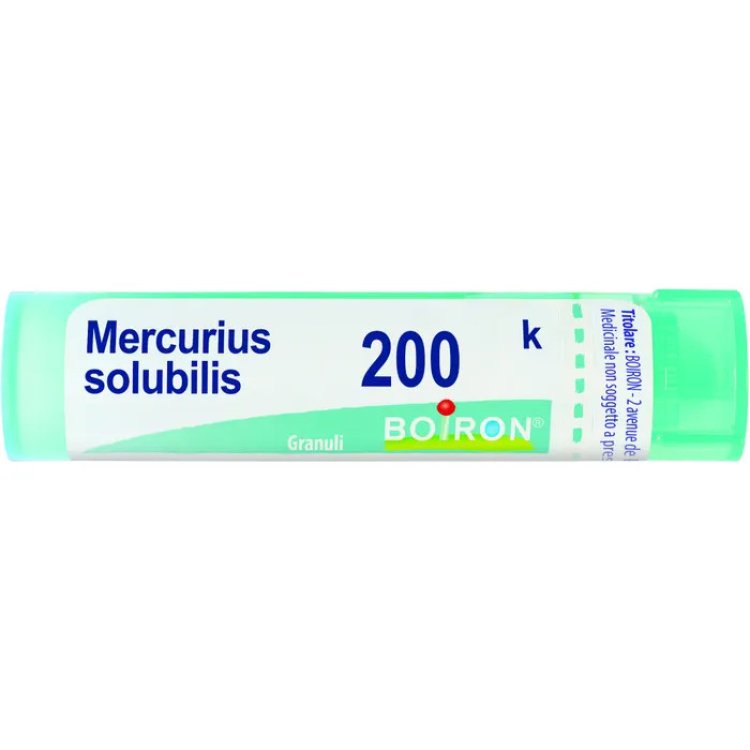 Boiron Mercurius Solubilis 200K Granuli Omeopatico