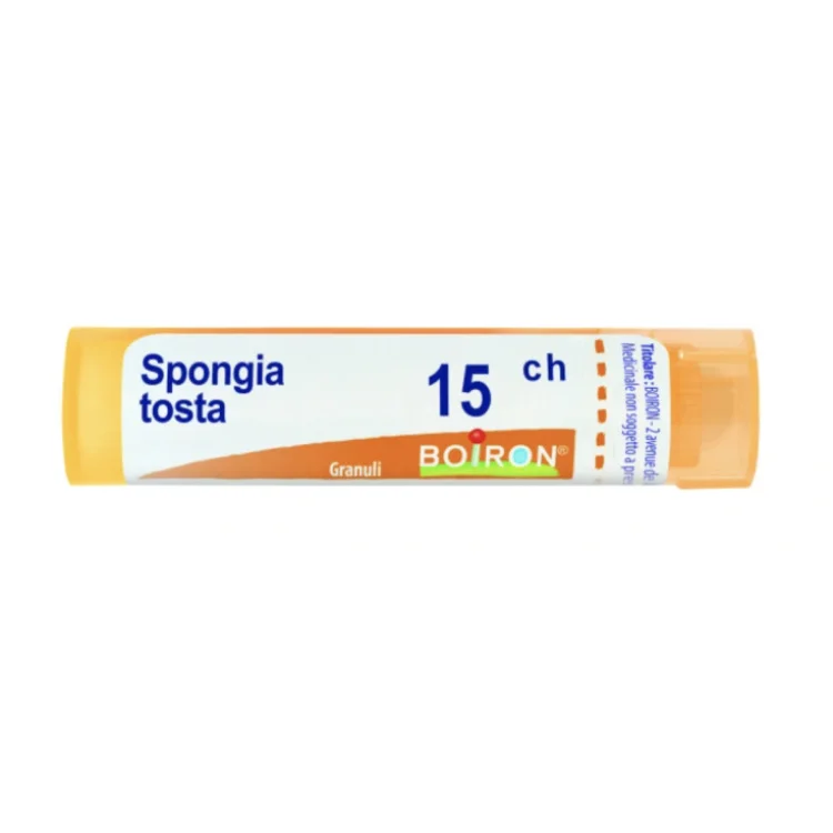 Oti Spongia Tosta 15CH Granuli Omeopatici