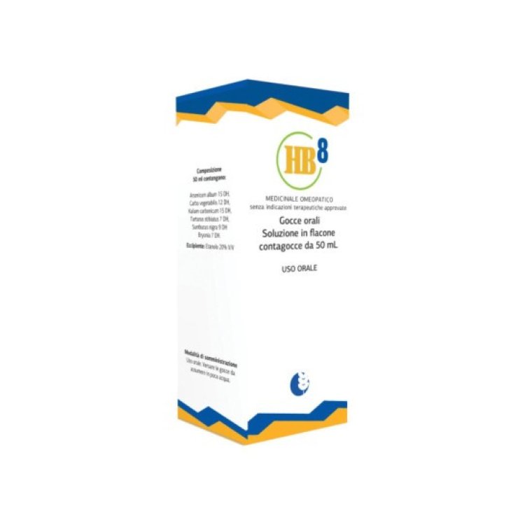 Biogroup HB 8 Broncasm Gocce Orali Rimedio Omeopatico 50ml