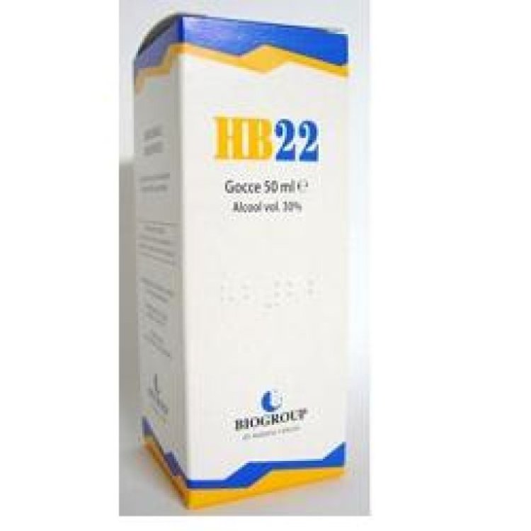 Biogroup HB 22 Epatopanc Omeopatico Supporto Epatico 50ml