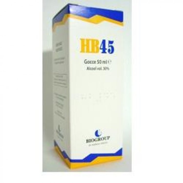 Biogroup Hb 45 Apg D Rimedio Omeopatico Gocce da 50 ml