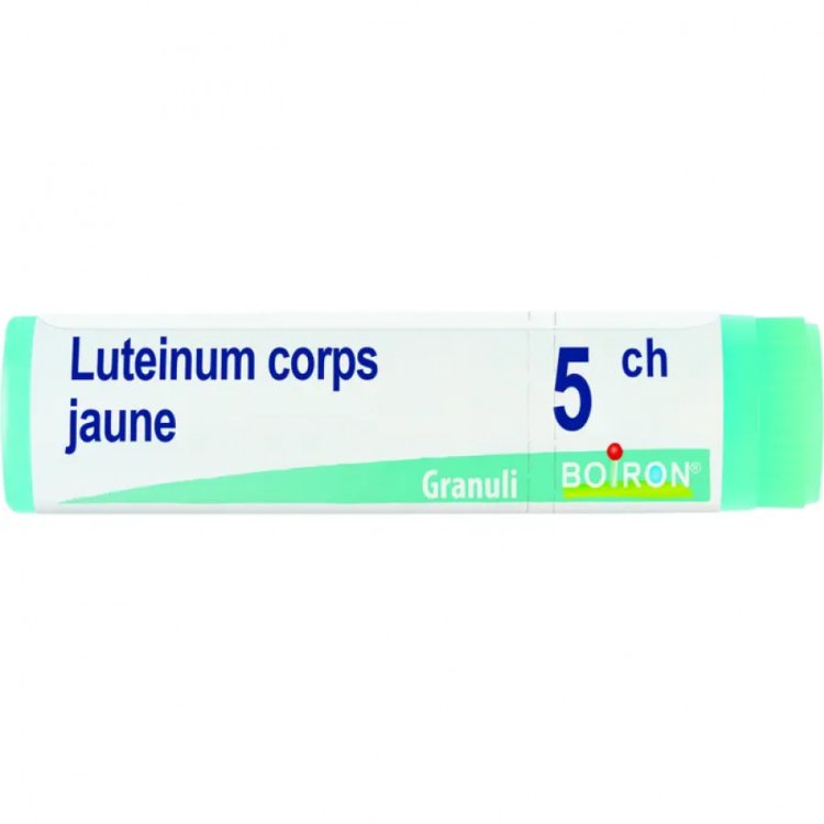 Boiron Luteinum Corps Jaune 5CH Globuli Monodose Omeopatico