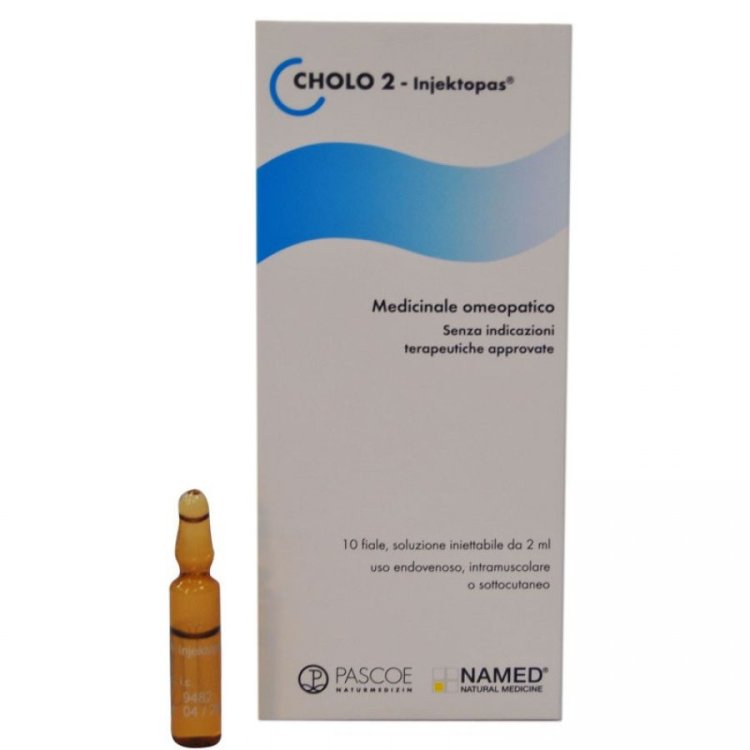 Named Cholo 2 Injektopas SL Medicinale Omeopatico 10 Fiale 2 ml
