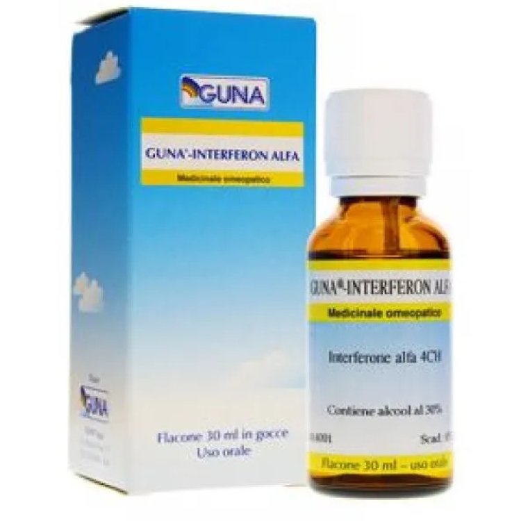 Guna Interferone Alfa 4CH Gocce Omeopatiche per Sistema Immunitario