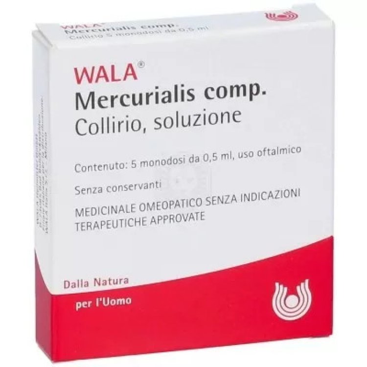 Wala Italia Mercurialis Comp Collirio Omeopatico Monodose 5 Flaconi