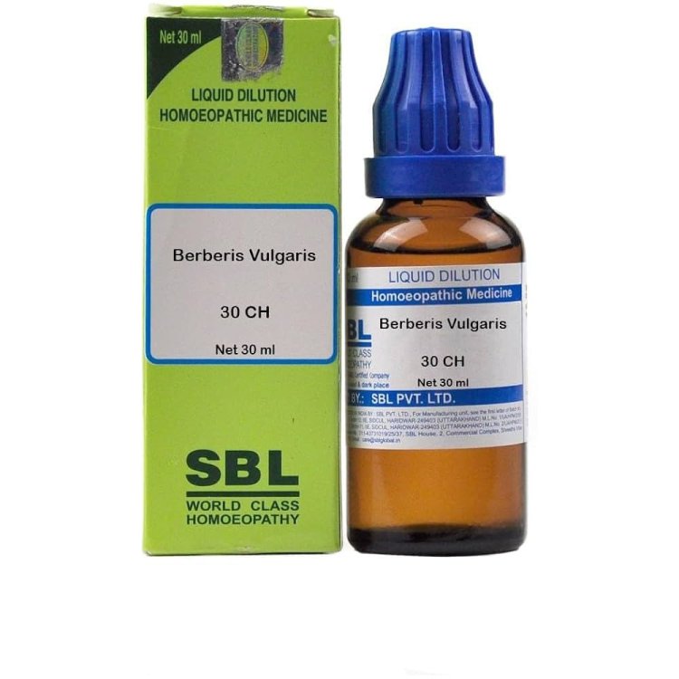 Unda Berberis Vulg 30ch Dose Medicinale Omeopatico