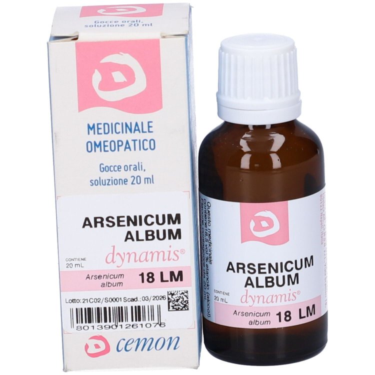 Cemon Arsenicum Album 18LM Gocce Omeopatiche 20ml