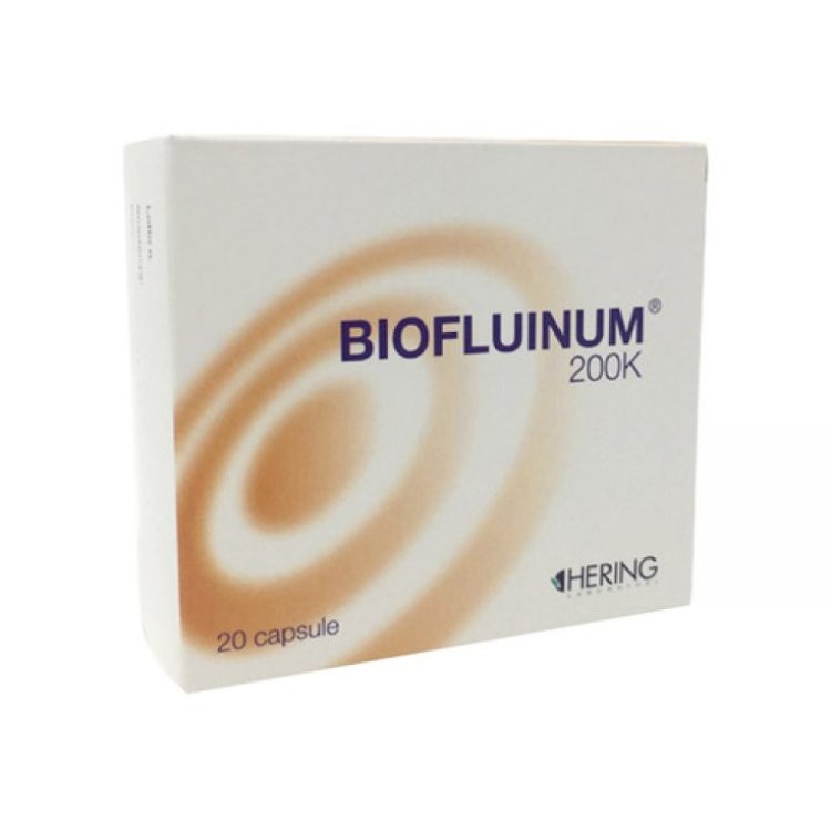 Hering Biofluinum 200K 1G 20 Capsule Omeopatico