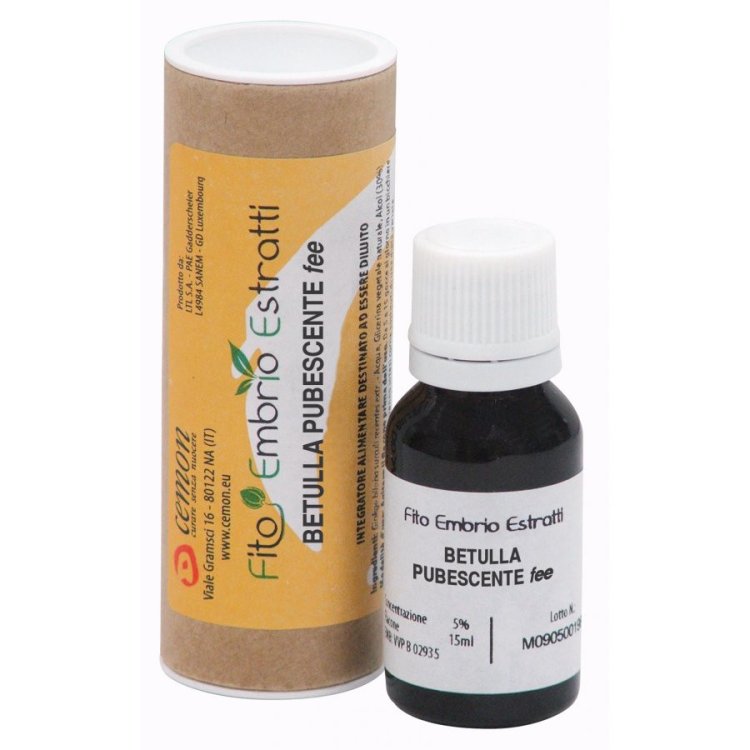 Cemon Fee Betulla Pubescente Integratore Alimentare per Remineralizzazione 15ml