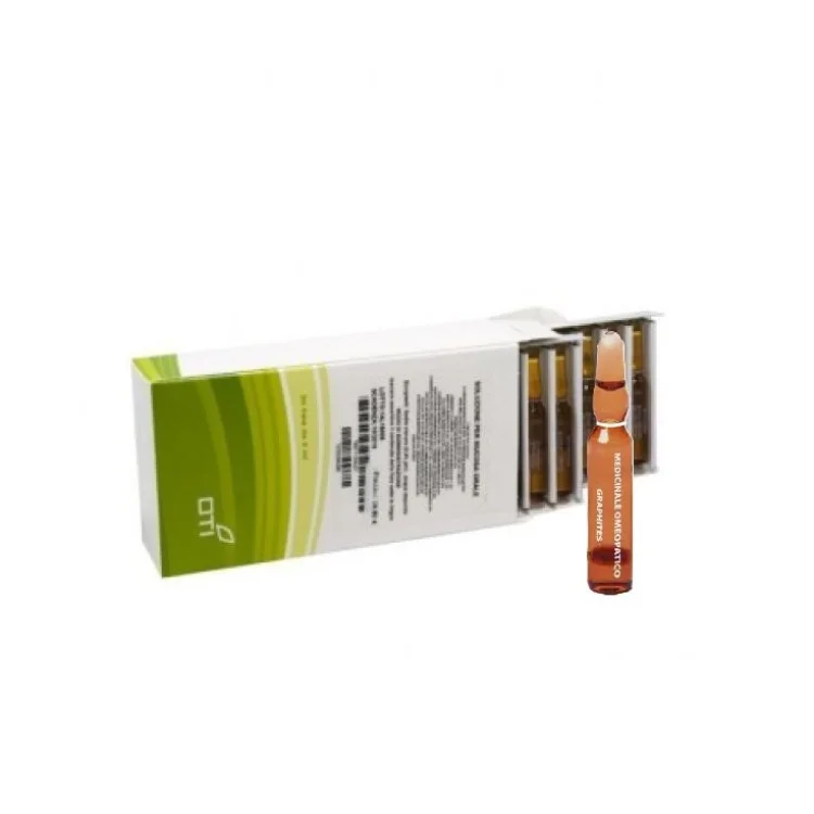 Oti Graphites 18LM Potenziata Liquida Omeopatico in 20 Fiale da 2ml Oti Graphites 18LM Potenziata Liquida Omeopatico in 20 Fiale da 2ml