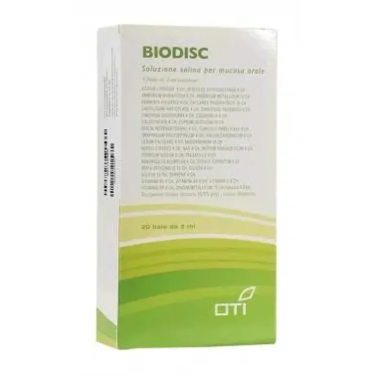 Oti Biodisc Composto 20 Fiale Fisiologiche da 2ml Omeopatico