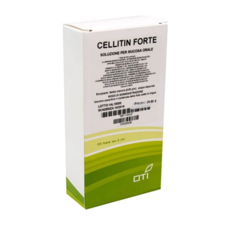 Oti Cellitin Forte Omeopatico Sostegno Microcircolo 20 Fiale