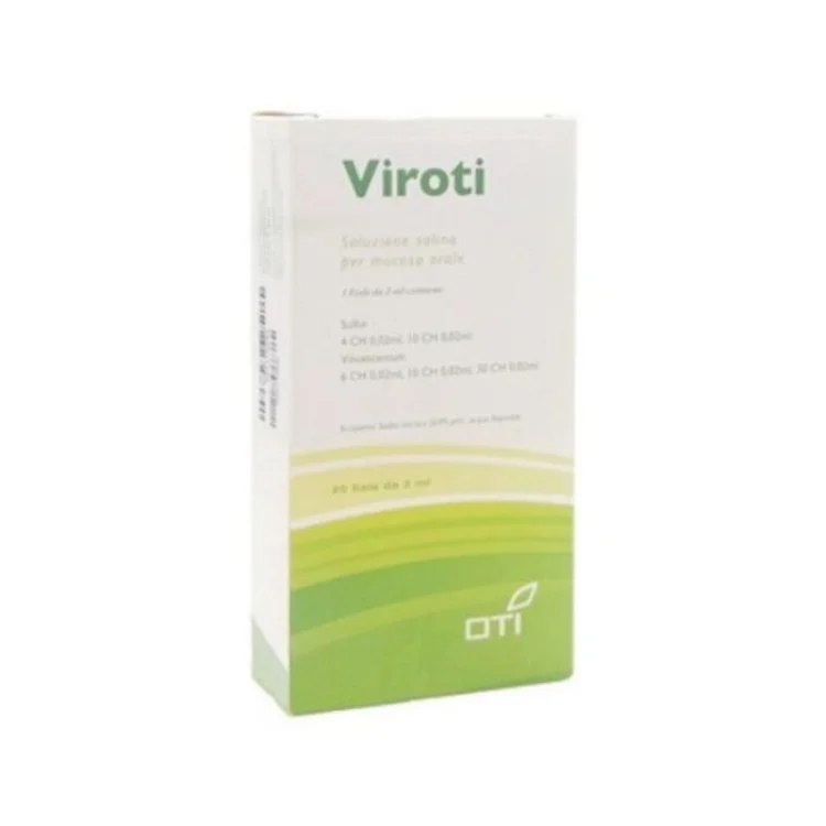Oti Viroti Composto Omeopatico per Infezioni Virali 20 Fiale