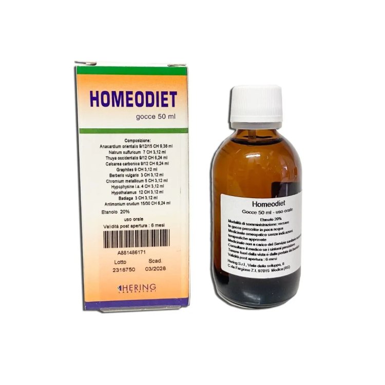 Hering Homeodiet Gocce Omeopatiche - 50ml