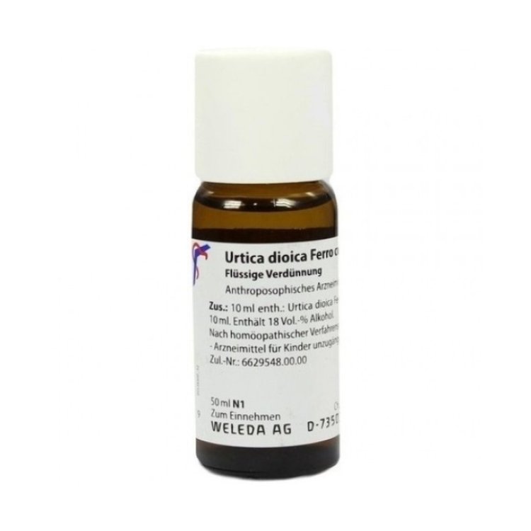Weleda Urtica Dioica Ferro D2 Gocce Omeopatiche 50 ml