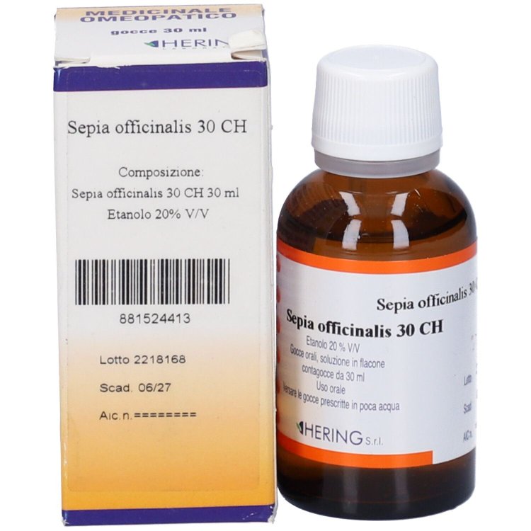 Hering Sepia 30CH Gocce Omeopatiche da 30ml