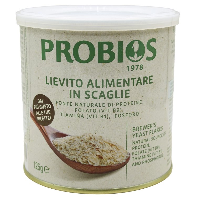 Probios Lievito Alimentare in Scaglie Fonte di Proteine 125g