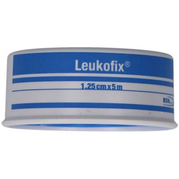 Leukofix Cerotto Ipoallergenico Trasparente per Fissaggio Medicazioni 1,25x500cm