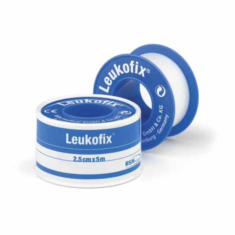 Leukofix Cerotto Rocchetto Ipoallergenico 2,5 cm x 5 m
