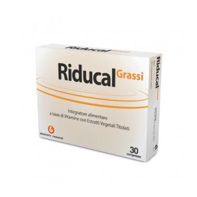 RiduCAL Riducal Grassi Integratore per Controllo Peso 30 Compresse