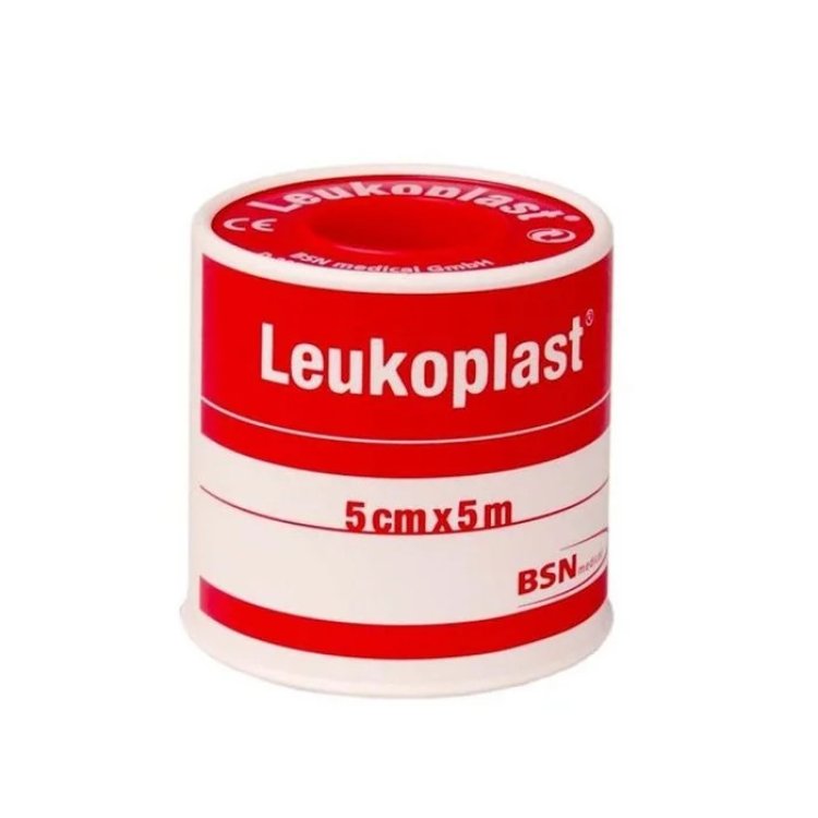 Leukoplast S Cerotto su Rocchetto 5cm x 5m Bianco