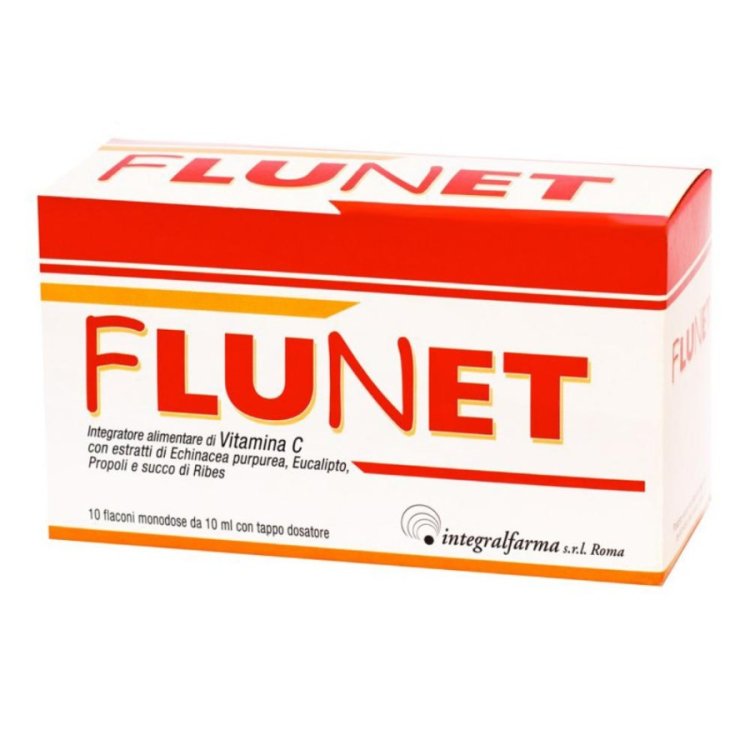 Integralfarma Flunet Integratore Alimentare per Difese Immunitarie 10 Flaconcini Integralfarma Flunet Integratore Alimentare per Difese Immunitarie 10 Flaconcini