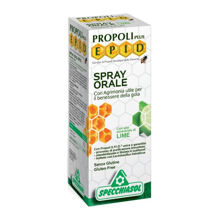 Specchiasol Epid Spray Orale con Lime Integratore per la Gola 15ml Specchiasol Epid Spray Orale con Lime Integratore per la Gola 15ml
