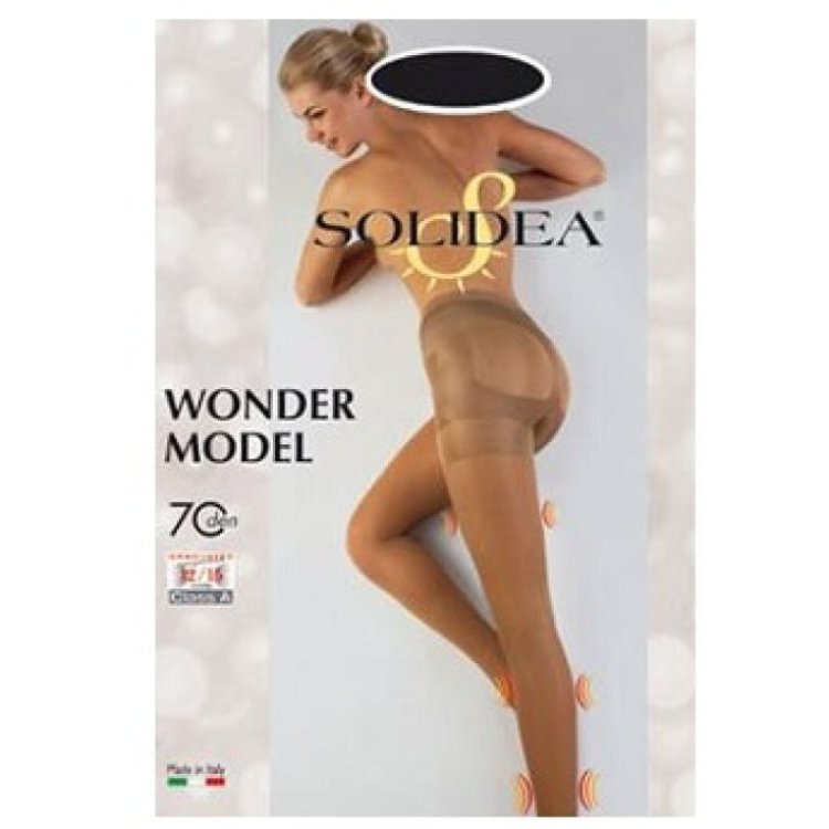 Solidea Wonder Model 70 Sheer Collant Visone Taglia 3-ML