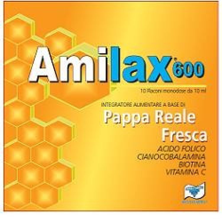 Revalfarma Amilax 600 Integratore Pappa Reale Fresca - 10 Flaconcini
