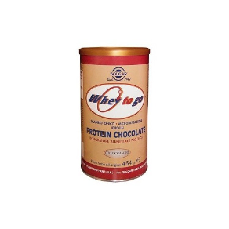 Solgar Protein Cioccolato in Polvere - Integratore Proteico 454 g Solgar Protein Cioccolato in Polvere - Integratore Proteico 454 g