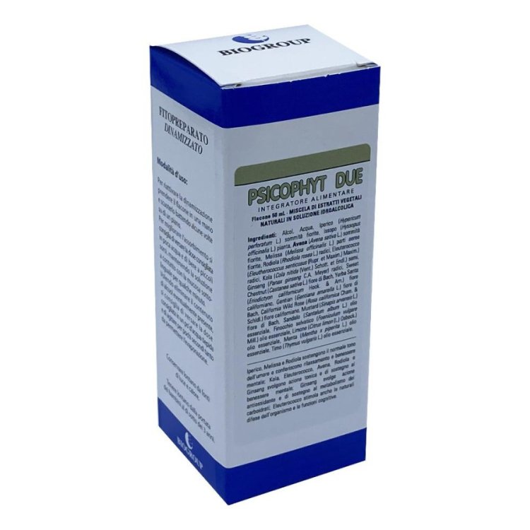 Biogroup Psicophyt Due Sol Ial Integratore per Equilibrio Psico-Fisico 50ml Biogroup Psicophyt Due Sol Ial Integratore per Equilibrio Psico-Fisico 50ml