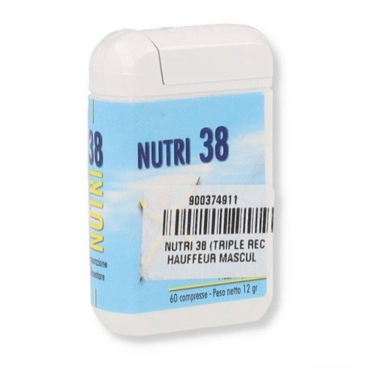 Laboratorio Dine Nutri 38 Integratore Regolazione Nervosa Maschile 60 Compresse Laboratorio Dine Nutri 38 Integratore Regolazione Nervosa Maschile 60 Compresse