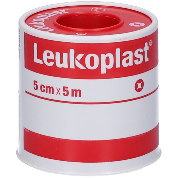 Leukoplast Cerotto Classico Mutua 5x500cm Elevato Potere Adesivo per Pelli Normali