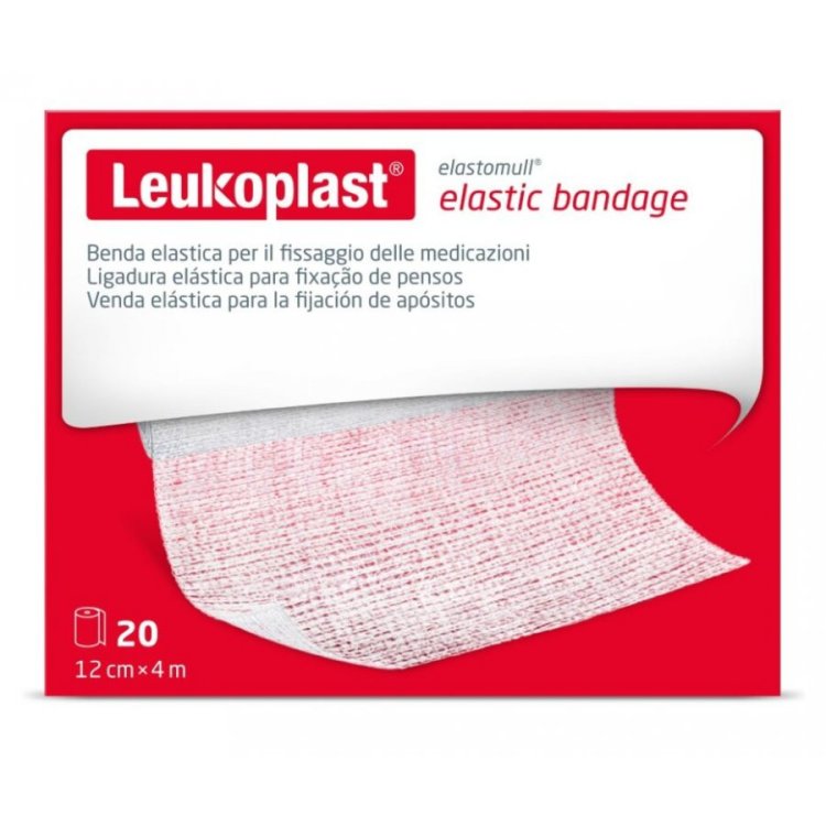 Elastomull Benda di Fissaggio Elastica 12cm x 4m