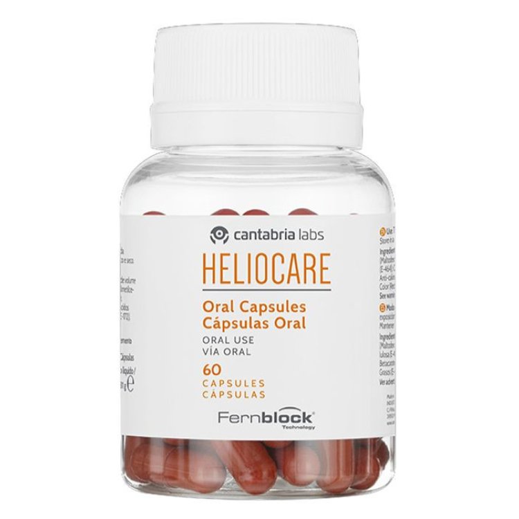 Heliocare Oral Integratore Alimentare Antiossidante 60 Capsule