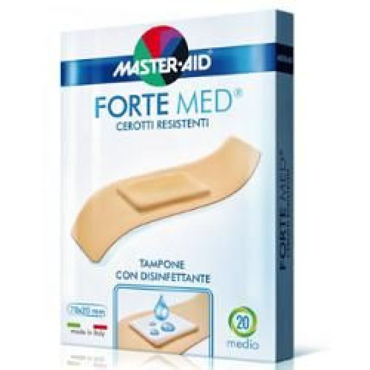 Master Aid Forte Med Cerotto Grande Disinfettante 10 Pezzi Master Aid Forte Med Cerotto Grande Disinfettante 10 Pezzi