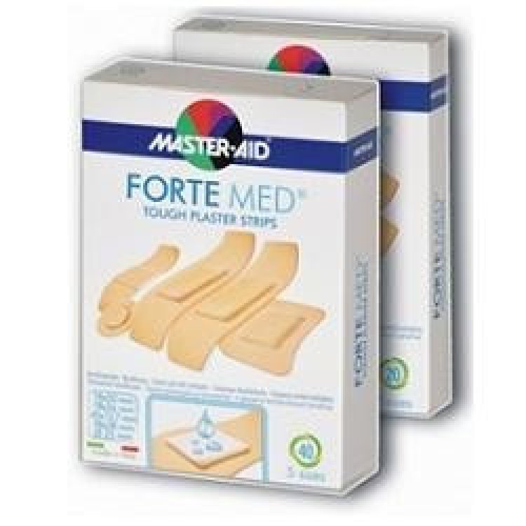 Master Aid Forte Med Cerotti Assortiti per Protezione Ferite 40 Pezzi