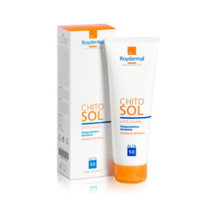 Roydermal Chitosol Latte Solare SPF 50 Protezione Solare 125ml
