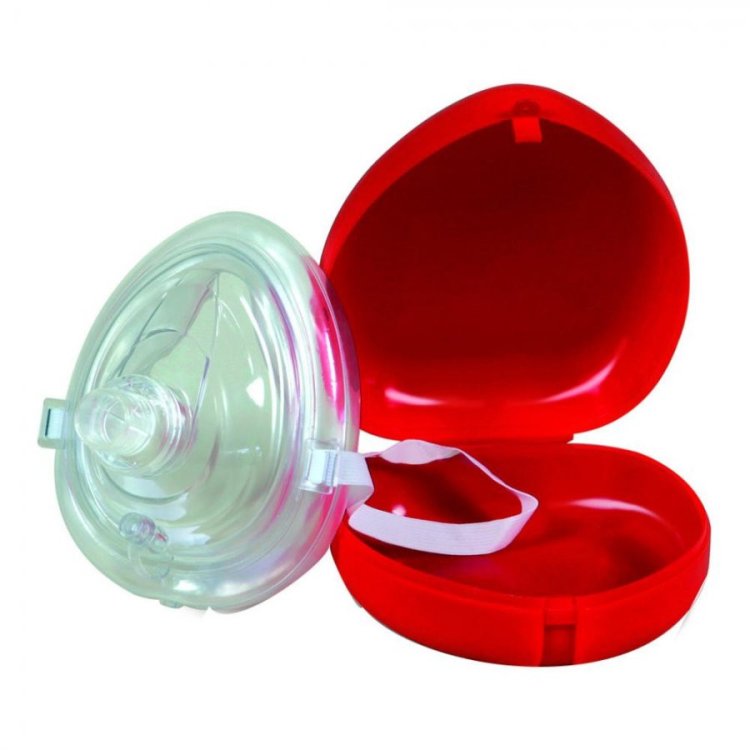 Safety Maschera di Rianimazione Bocca a Bocca per Respirazione