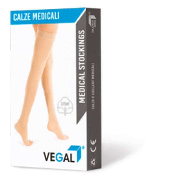 Gloria Vegal Gambaletto Beige Taglia M 15-20 mmHg