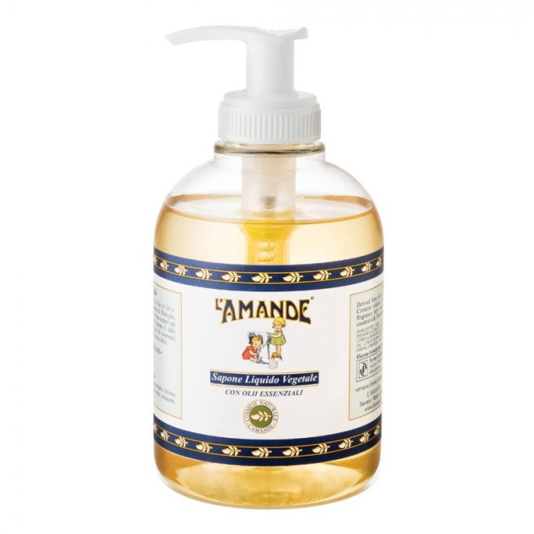 L'Amande Marseille Sapone Liquido Vegetale con Oli Essenziali 500 ml