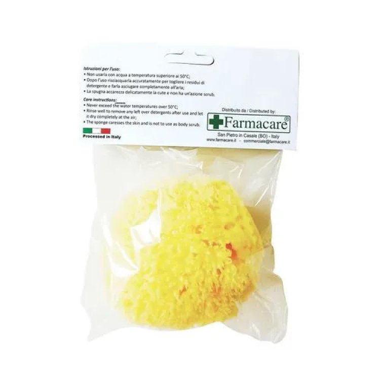 Farmacare Spugna Naturale Fori Larghi 8/9cm per Pelli Sensibili Farmacare Spugna Naturale Fori Larghi 8/9cm per Pelli Sensibili