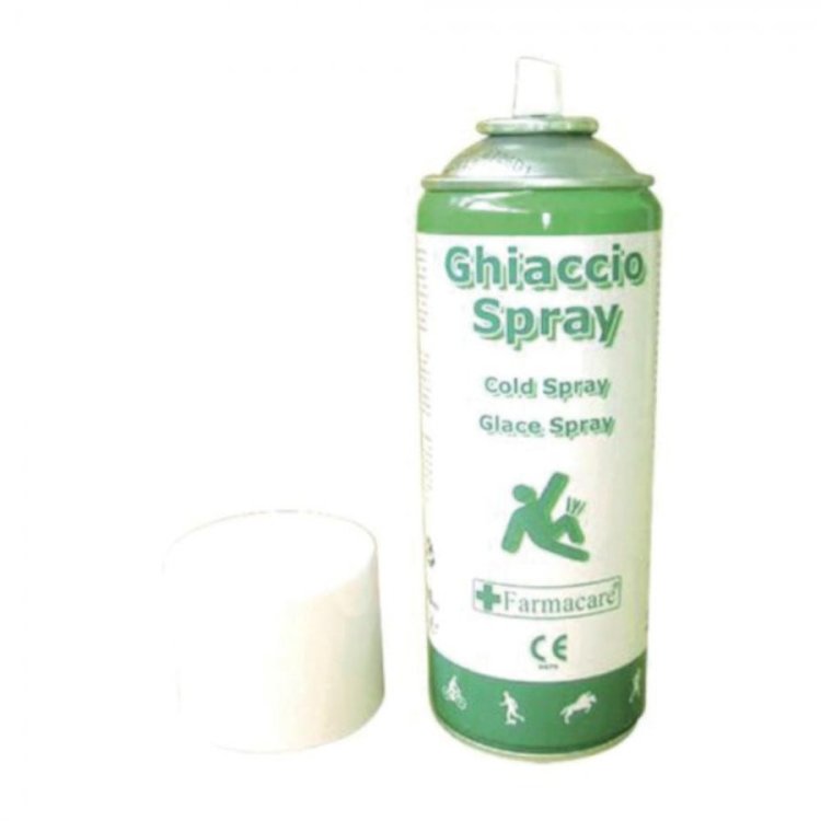 Farmacare Ghiaccio Spray Istantaneo per Trauma Sportivo Dolore Ematomi 400ml