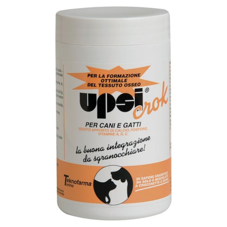Teknofarma Upsi Crok Integratore Minerale per Cani e Gatti 150 g