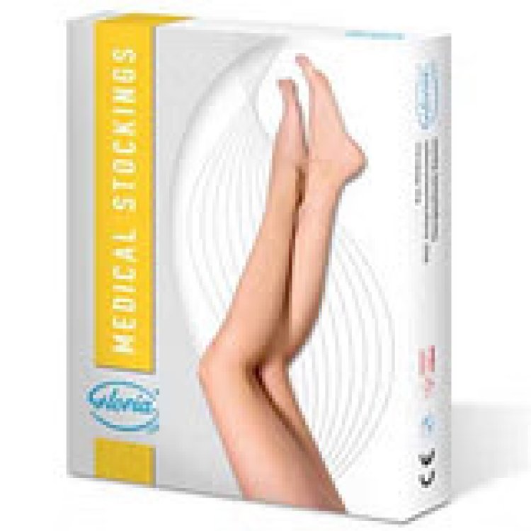 Gloria Med Comfort Gambaletto Corto Beige Taglia L