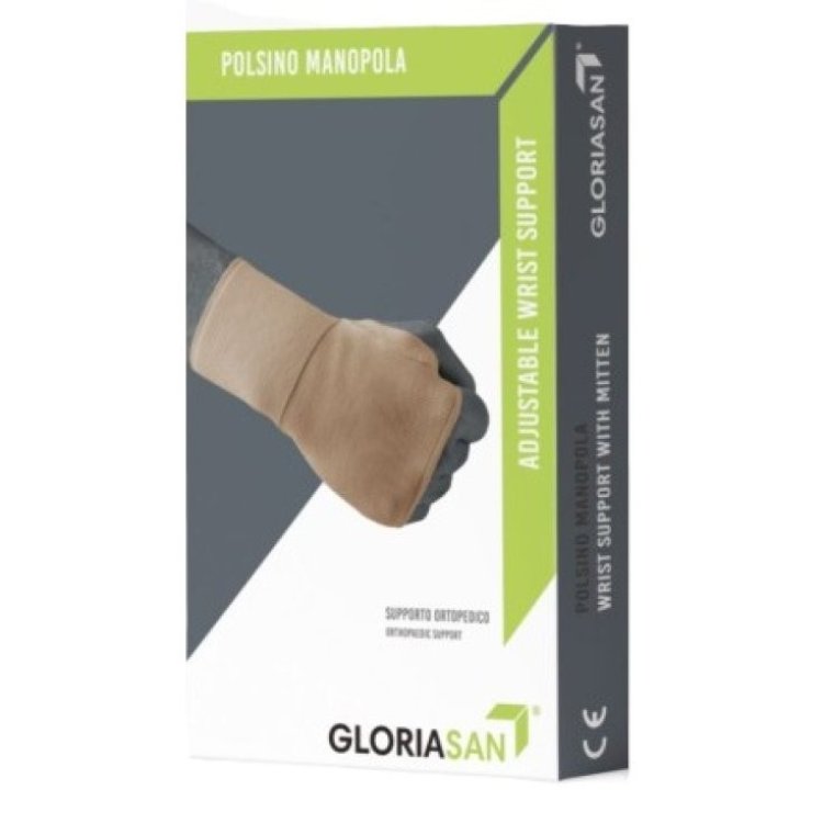 Gloria Gloriasan Polsino Manopola XL Beige per Controllo Articolazione