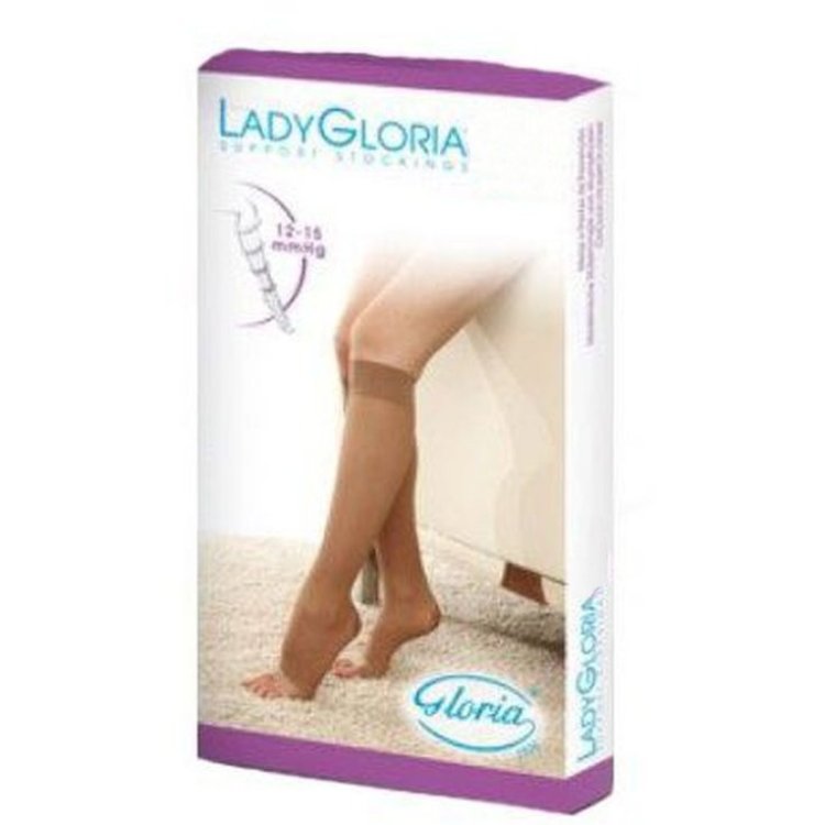 Gloria LadyGloria 18 Gambaletto Compressivo 140 Nero Misura 4